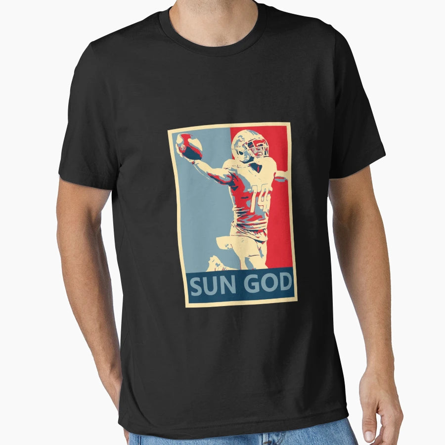 Amon Ra St Brown Lions Sun God T-Shirt - Fun Novelty Design for Adults - T-Shirt, Sweatshirt, Hoodie