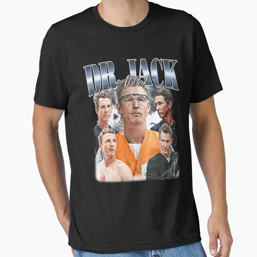 Dr Jack Abbott Pitt T-Shirt - Fun Novelty Design Men Women - T-Shirt, Sweatshirt, Hoodie