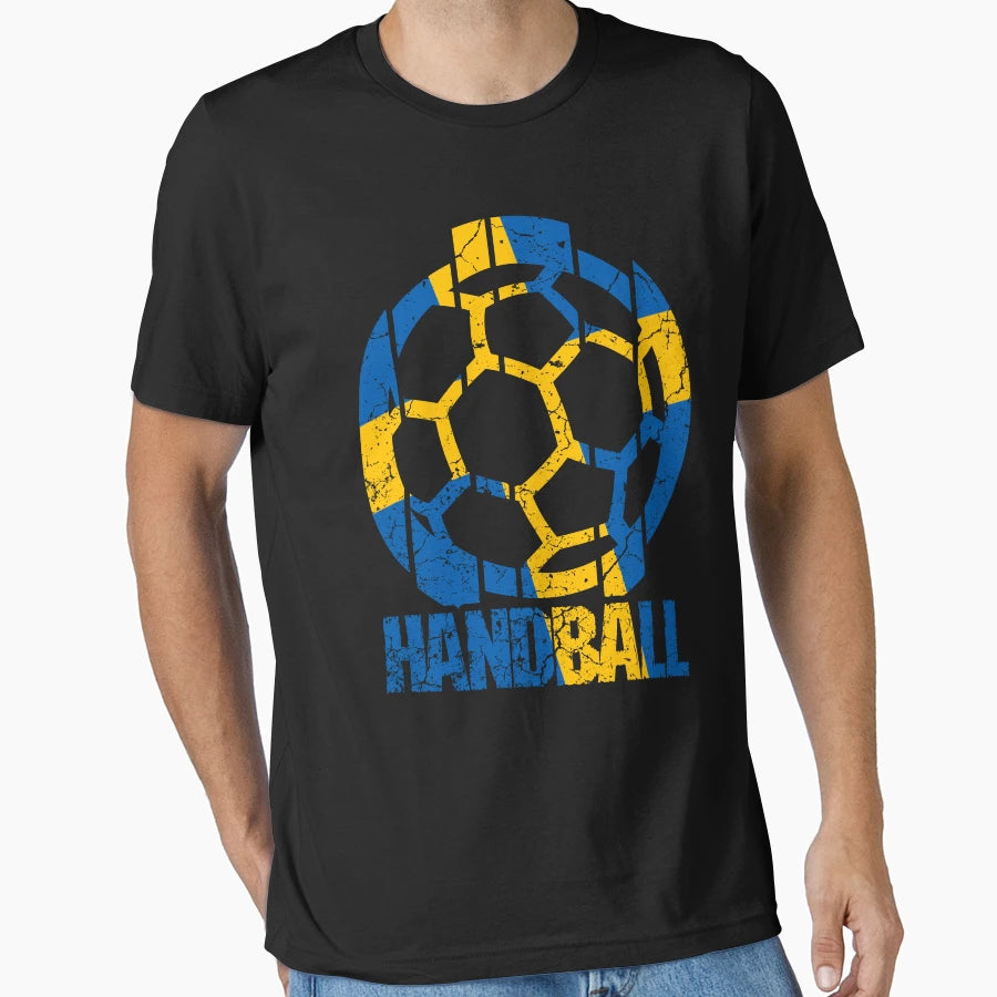 Sweden Handball T-Shirt - Trendy Graphic Unisex - T-Shirt, Sweatshirt, Hoodie