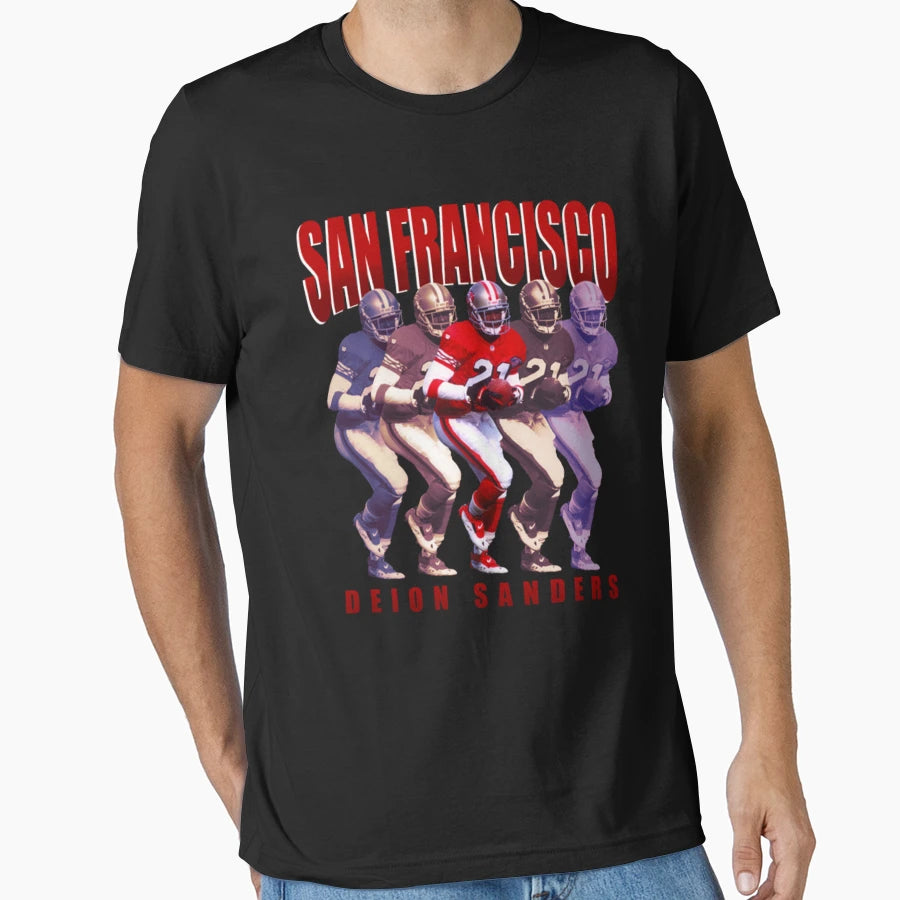 Deion Sanders T-Shirt - Novelty Apparel Men Women - T-Shirt, Sweatshirt, Hoodie