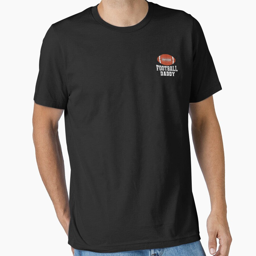 Funny American Football Daddy Retro Sports Lover by - Adult & Kids T-Shirts, Sweatshirts & Hoodies apparel design preview 1