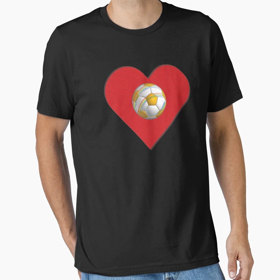 Soccer Pride Transparent Background T-Shirt - Streetwear Style for Adults - T-Shirt, Sweatshirt, Hoodie
