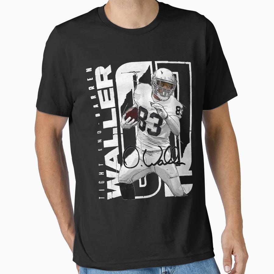 Darren Waller Png T-Shirt - Minimalist Print Men Women - T-Shirt, Sweatshirt, Hoodie