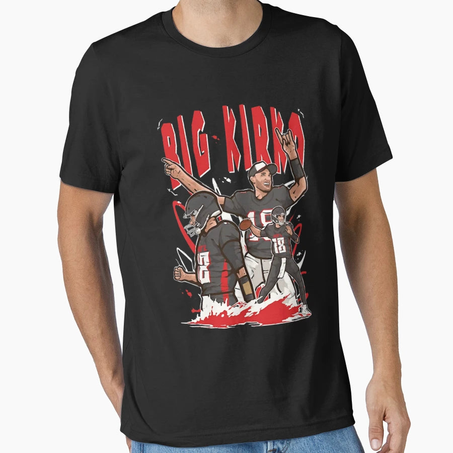 Kirk Cousins Big Kirko Cartoon T-Shirt - Streetwear Style Men Women - T-Shirt, Sweatshirt, Hoodie