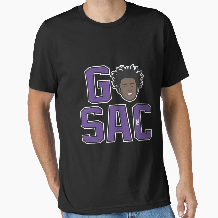 Deaaron Fox Go Sac T-Shirt - Casual Everyday Wear for Adults - T-Shirt, Sweatshirt, Hoodie