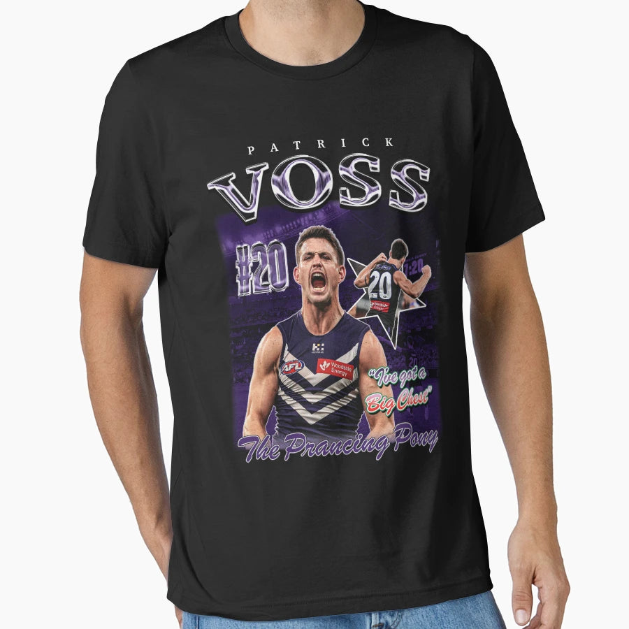 Patrick Prancing Pony Voss T-Shirt - Fun Novelty Design Unisex - T-Shirt, Sweatshirt, Hoodie