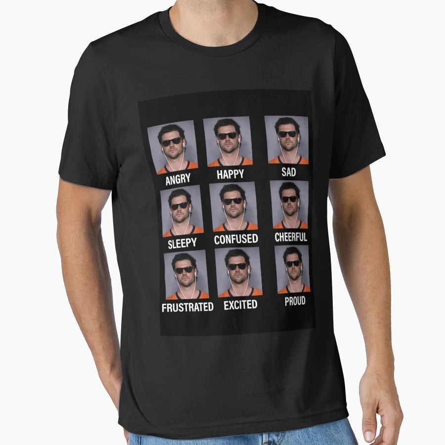 Emotions Jarrett Stidham T-Shirt - Casual Everyday Wear for Adults - T-Shirt, Sweatshirt, Hoodie