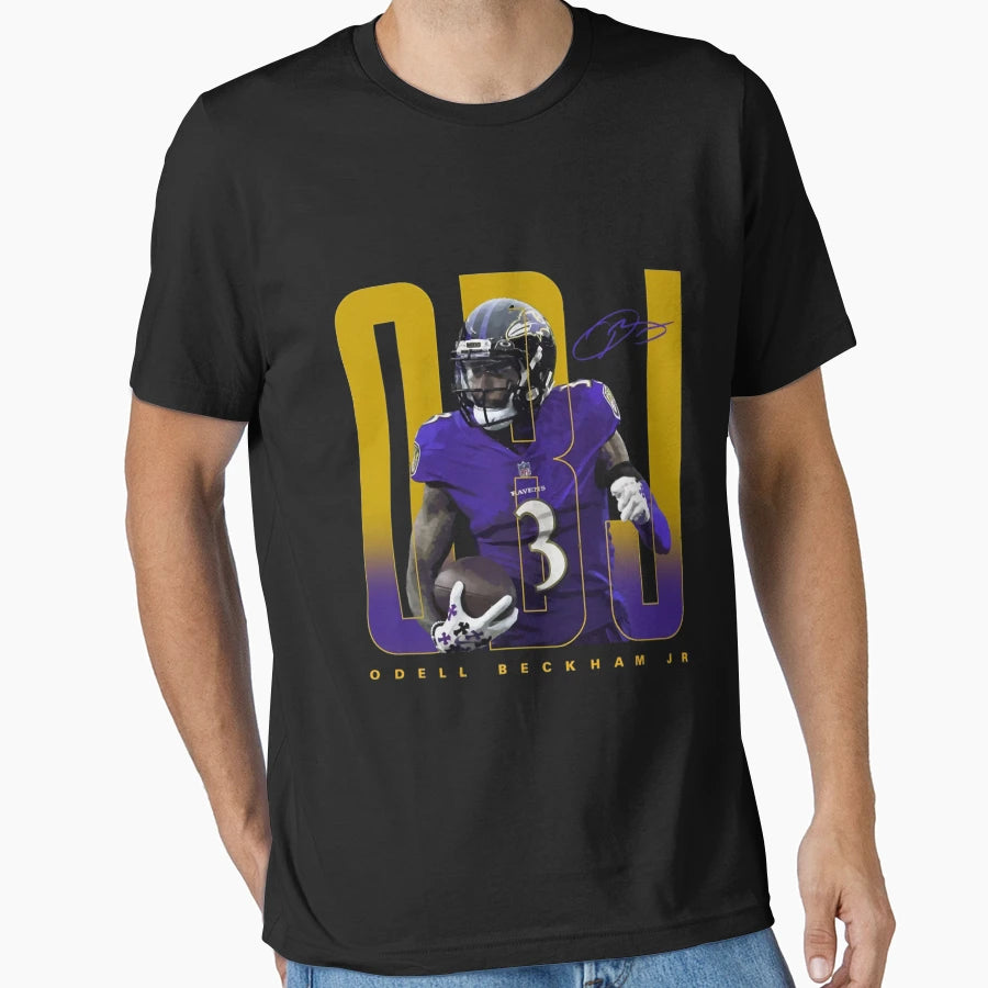 Odell Beckham Jr T-Shirt - Aesthetic Graphic for Adults - T-Shirt, Sweatshirt, Hoodie