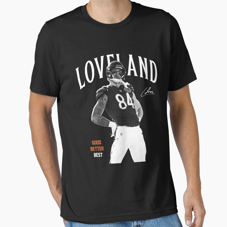 Colston Loveland Football Good Better Best T-Shirt - Trendy Graphic Unisex - T-Shirt, Sweatshirt, Hoodie