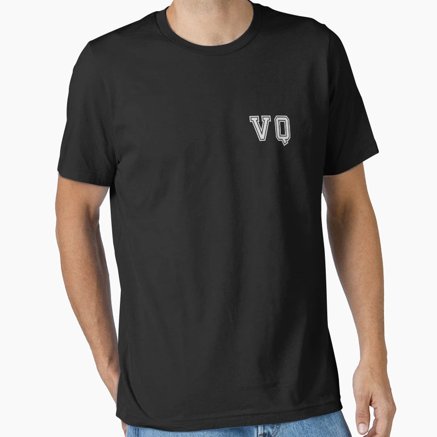 V Q Varsity Initials Varsity Letters T-Shirt - Streetwear Style Men Women - T-Shirt, Sweatshirt, Hoodie
