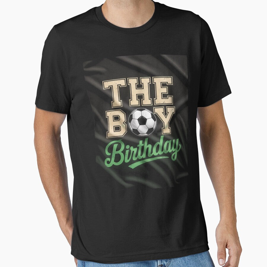 The Birthday Boy Matching Family Soccer by THagBlue - Adult & Kids T-Shirts, Sweatshirts & Hoodies apparel design preview 1