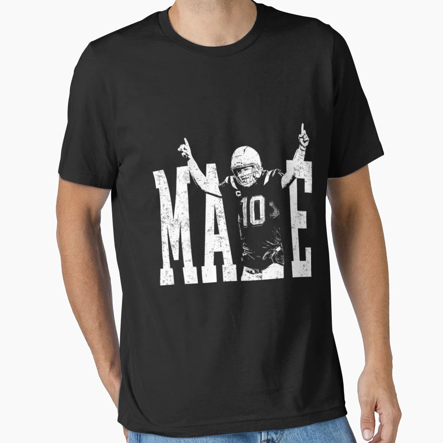 Drake Maye T-Shirt - Minimalist Print for Adults - T-Shirt, Sweatshirt, Hoodie