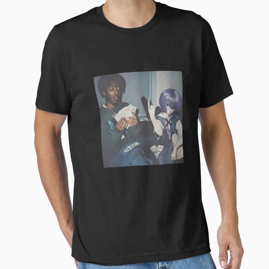 Rei Ayanami Thug Meme Funny T-Shirt - Graphic Print Men Women - T-Shirt, Sweatshirt, Hoodie