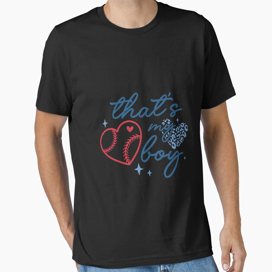 That's my boy Baseball Sideline Social Club graphic - Adult & Kids T-Shirts, Sweatshirts & Hoodies apparel design preview 1