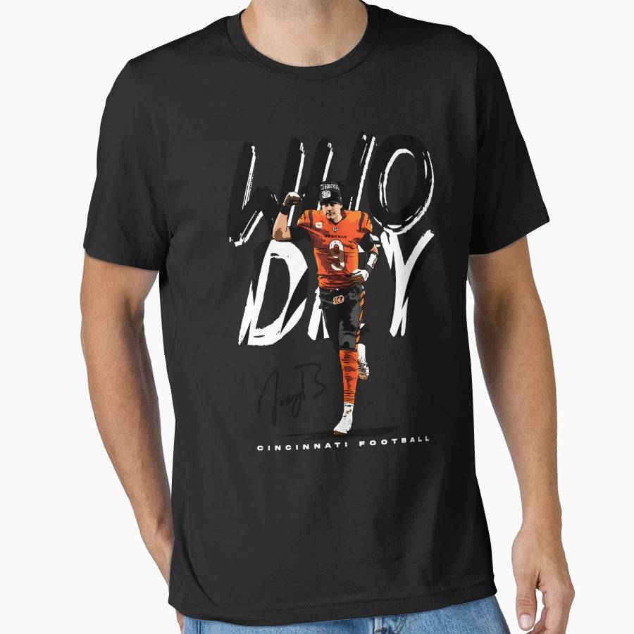 Who Dey T-Shirt - Minimalist Print Unisex - T-Shirt, Sweatshirt, Hoodie