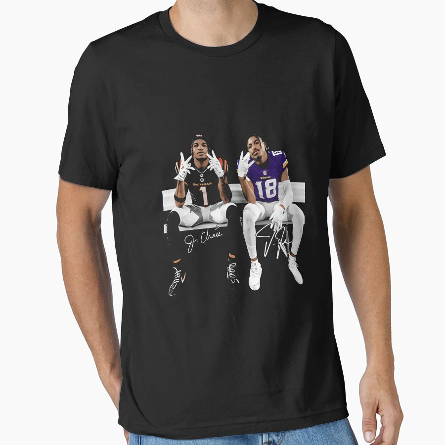JJ Jamarr Chase T-Shirt - Aesthetic Graphic for Adults - T-Shirt, Sweatshirt, Hoodie