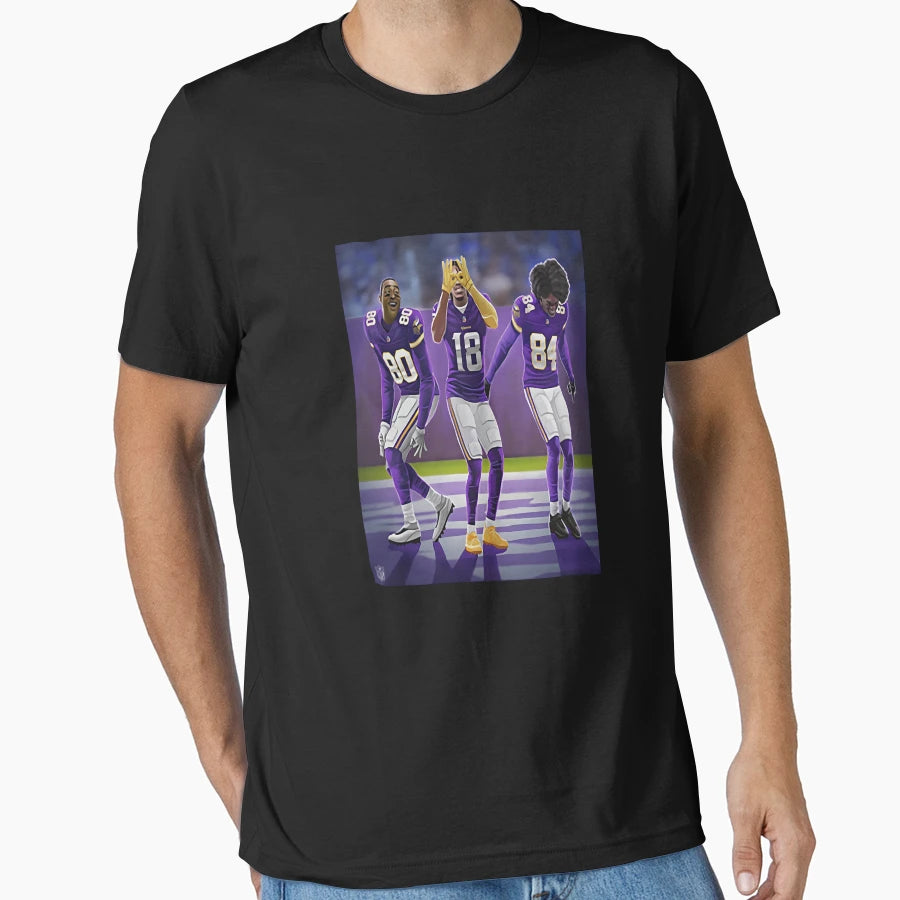 Wideouts Skol Country Quality T-Shirt - Aesthetic Graphic Unisex - T-Shirt, Sweatshirt, Hoodie