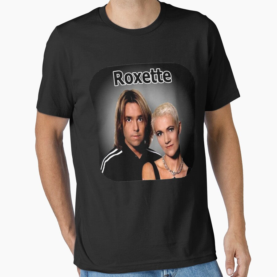 Pop rock band personel roxette gajiumr by JulietDupt - Adult & Kids T-Shirts, Sweatshirts & Hoodies apparel design preview 1