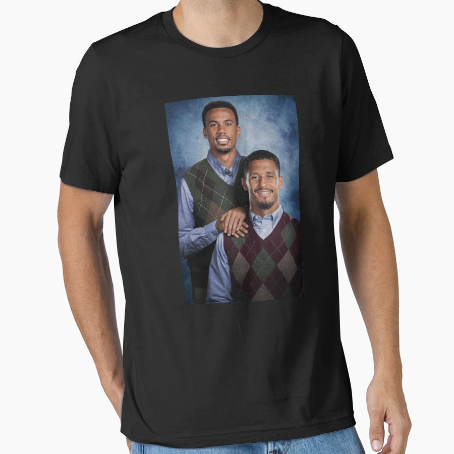 Gabriel Magalhaes William Saliba T-Shirt - Fun Novelty Design for Adults - T-Shirt, Sweatshirt, Hoodie