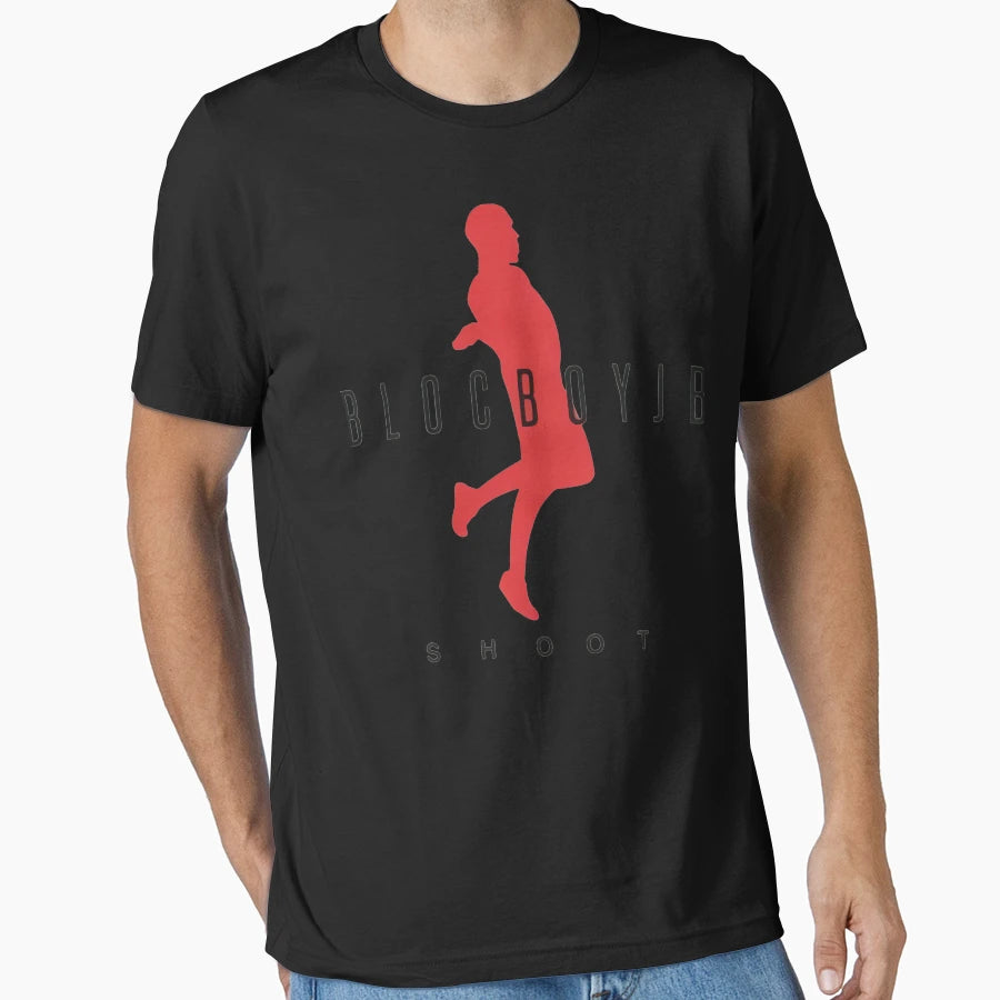 Blocboy Jb Shoot Red T-Shirt - Custom Art Print Unisex - T-Shirt, Sweatshirt, Hoodie