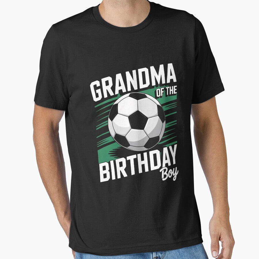 Soccer Birthday Grandma Boys by MatthewJordas - Adult & Kids T-Shirts, Sweatshirts & Hoodies apparel design preview 1