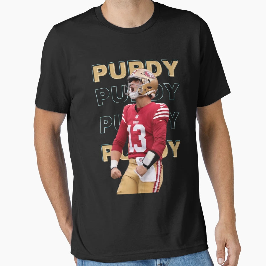 Brock Sport Purdy Celebration T-Shirt - Graphic Print for Adults - T-Shirt, Sweatshirt, Hoodie