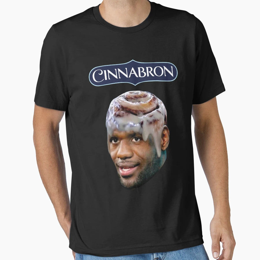 Cinnabron Funny Lebron Cinnabon T-Shirt - Trendy Graphic Unisex - T-Shirt, Sweatshirt, Hoodie