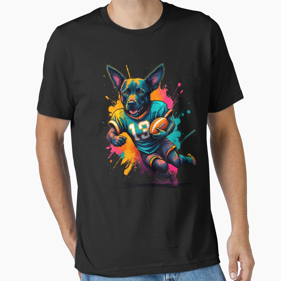 German Sheppard Labrador Dog T-Shirt - Fun Novelty Design for Adults - T-Shirt, Sweatshirt, Hoodie