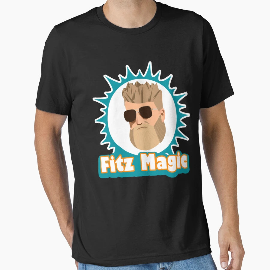 Orange Miami Fitzpatrick Fitzmagic T-Shirt - Aesthetic Graphic Unisex - T-Shirt, Sweatshirt, Hoodie