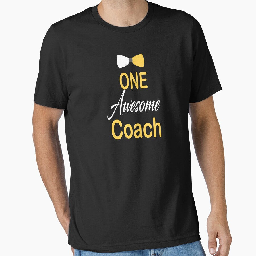 One awesome coach by kiondo - Adult & Kids T-Shirts, Sweatshirts & Hoodies apparel design preview 1