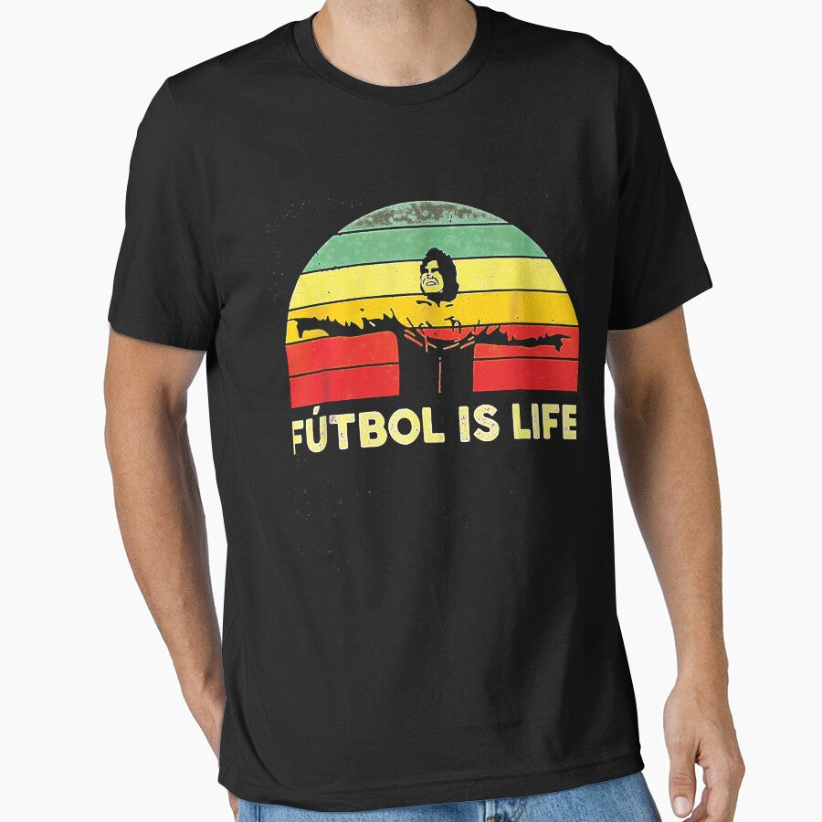 Who Loves Basket Futbol Limited Edition Is Life Retro - Adult & Kids T-Shirts, Sweatshirts & Hoodies apparel design preview 1