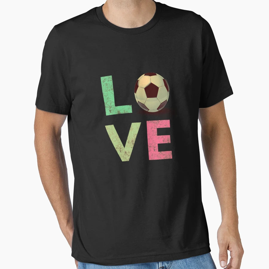 Best Love Soccer Love Gift T-Shirt - Unique Graphic Men Women - T-Shirt, Sweatshirt, Hoodie