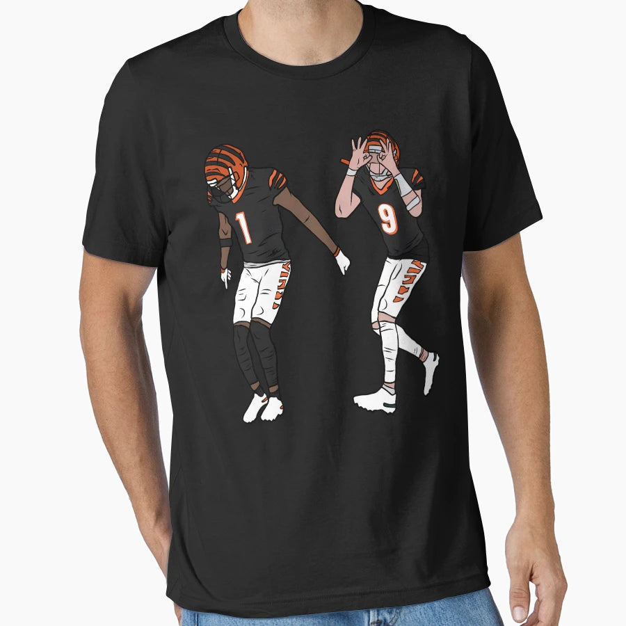 Jamarr Chase And JB Griddy T-Shirt - Minimalist Print Men Women - T-Shirt, Sweatshirt, Hoodie