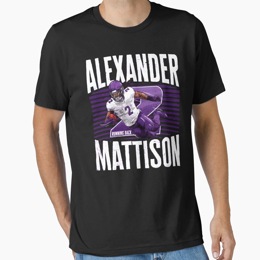 Alexander Mattison T-Shirt - Casual Everyday Wear Unisex - T-Shirt, Sweatshirt, Hoodie