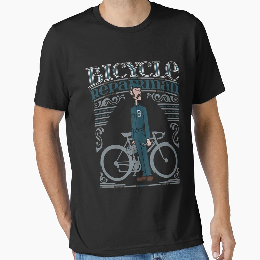 Bicycle Repairman T-Shirt - Aesthetic Graphic Unisex - T-Shirt, Sweatshirt, Hoodie
