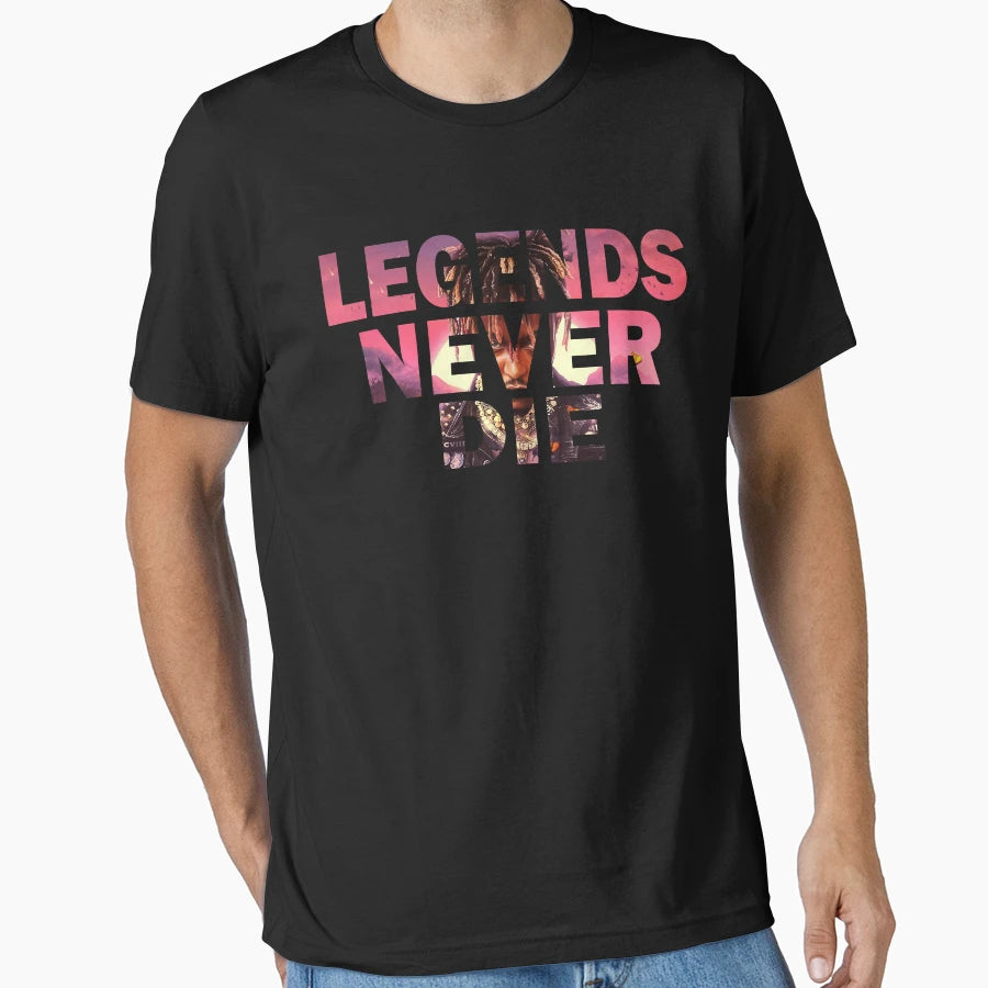 Juice Wrld Legends Never Die T-Shirt - Graphic Print Unisex - T-Shirt, Sweatshirt, Hoodie