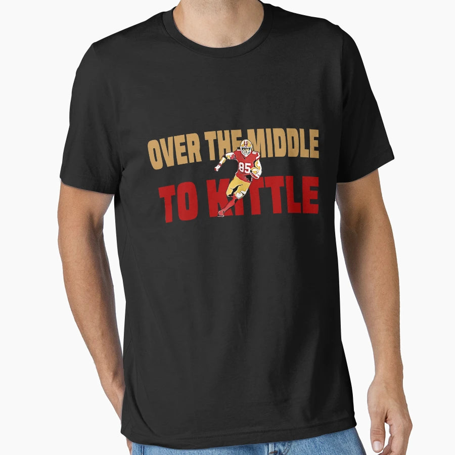 Over Middle To George Nobrand Mens T-Shirt - Casual Everyday Wear Unisex - T-Shirt, Sweatshirt, Hoodie