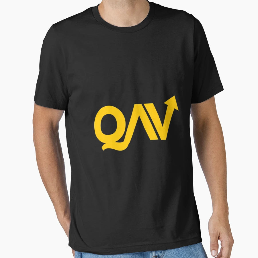 Qav Logo T-Shirt - Unique Graphic for Adults - T-Shirt, Sweatshirt, Hoodie