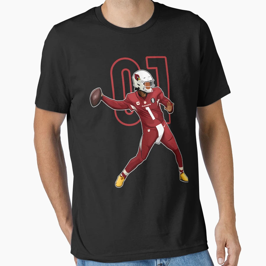 Kyler Murray Arizona 1 Number T-Shirt - Minimalist Print for Adults - T-Shirt, Sweatshirt, Hoodie