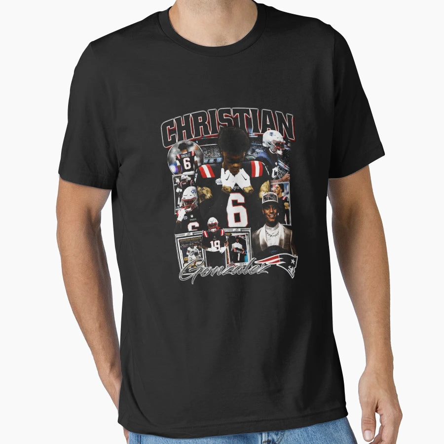 Christian Gonzalez Bootleg T-Shirt - Custom Art Print for Adults - T-Shirt, Sweatshirt, Hoodie