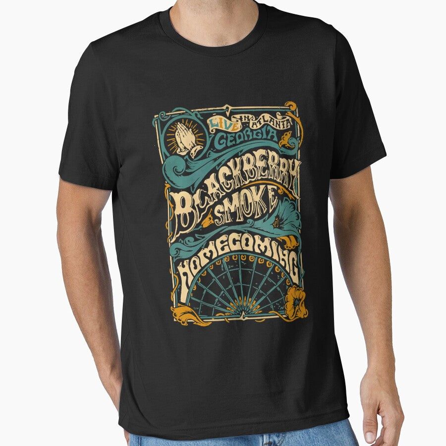 Blackberry Smoke by ASHLEYCURRA - Adult & Kids T-Shirts, Sweatshirts & Hoodies apparel design preview 1