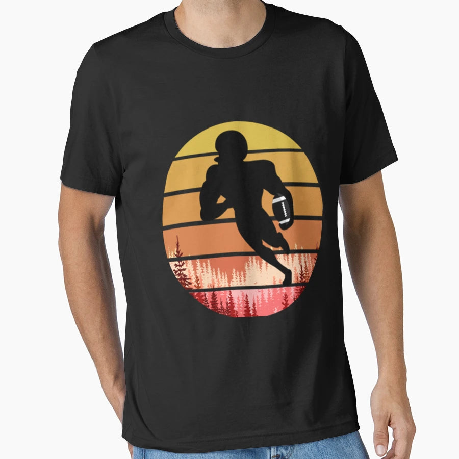 American Football Player T-Shirt - Novelty Apparel for Adults - T-Shirt, Sweatshirt, Hoodie