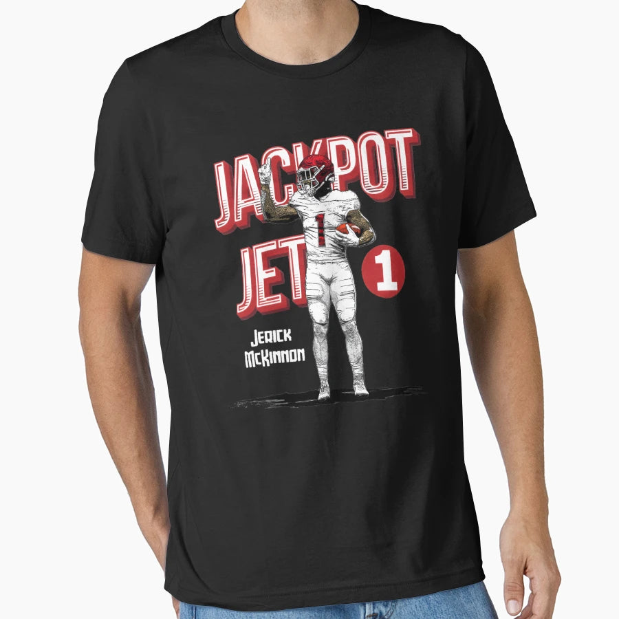 Jerick Mckinnon T-Shirt - Streetwear Style Men Women - T-Shirt, Sweatshirt, Hoodie