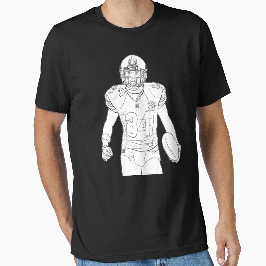Antonio Brown Custom Nfl Sports T-Shirt - Unique Graphic Men Women - T-Shirt, Sweatshirt, Hoodie