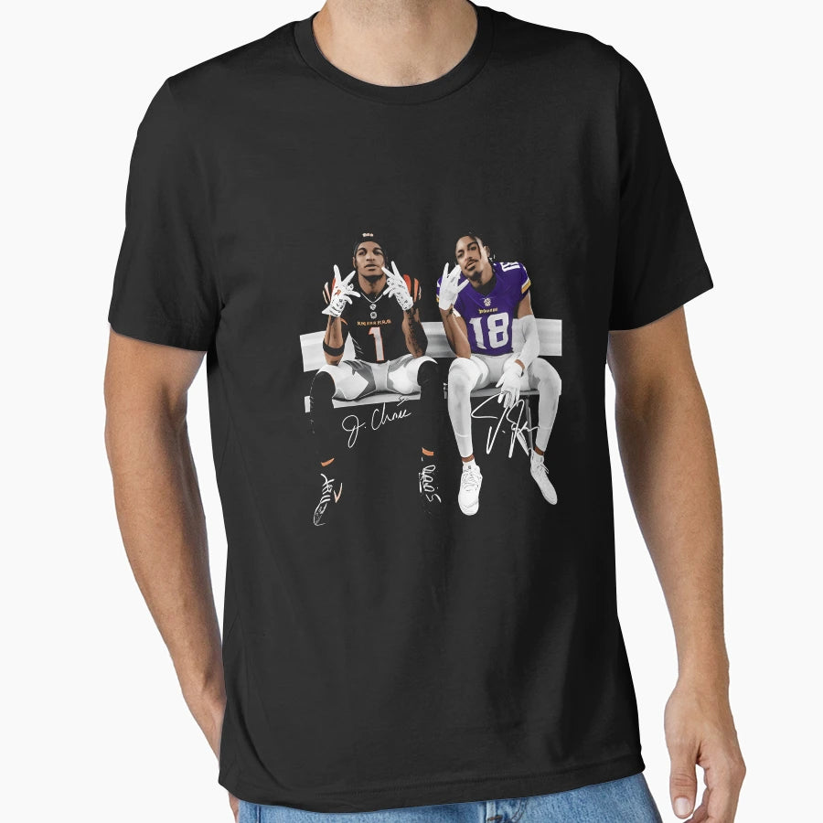 JJ Jamarr Chase T-Shirt - Custom Art Print Men Women - T-Shirt, Sweatshirt, Hoodie
