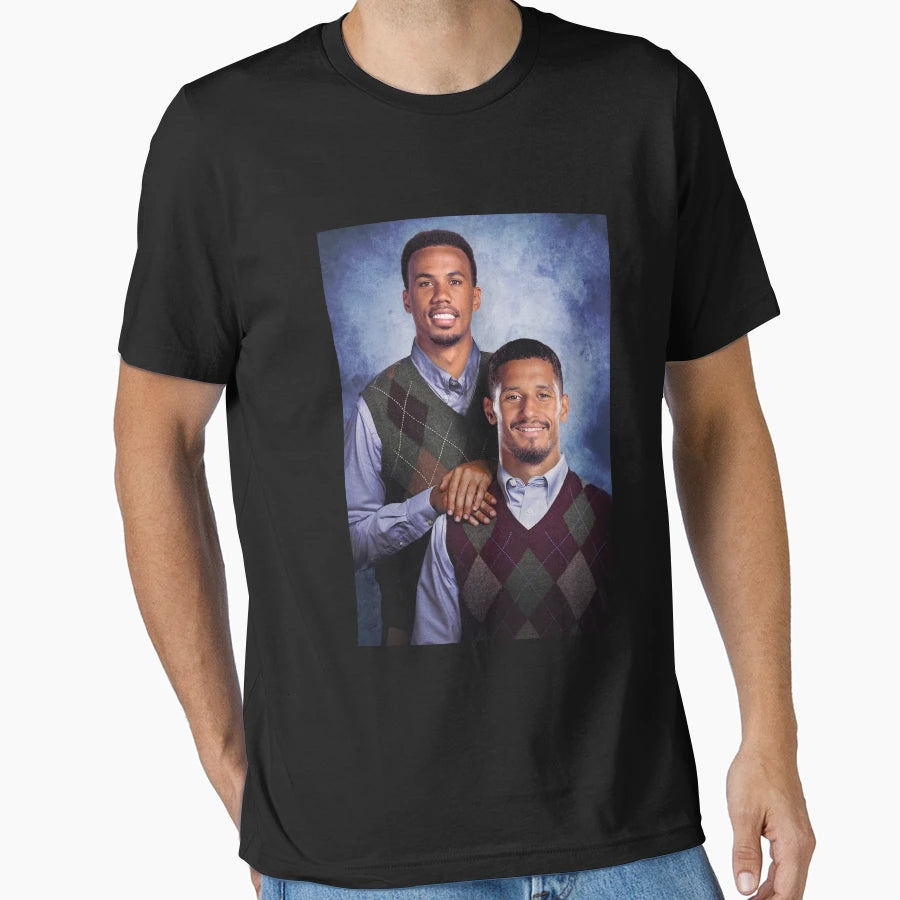 William Saliba Gabriel Magalhaes Step T-Shirt - Novelty Apparel Unisex - T-Shirt, Sweatshirt, Hoodie