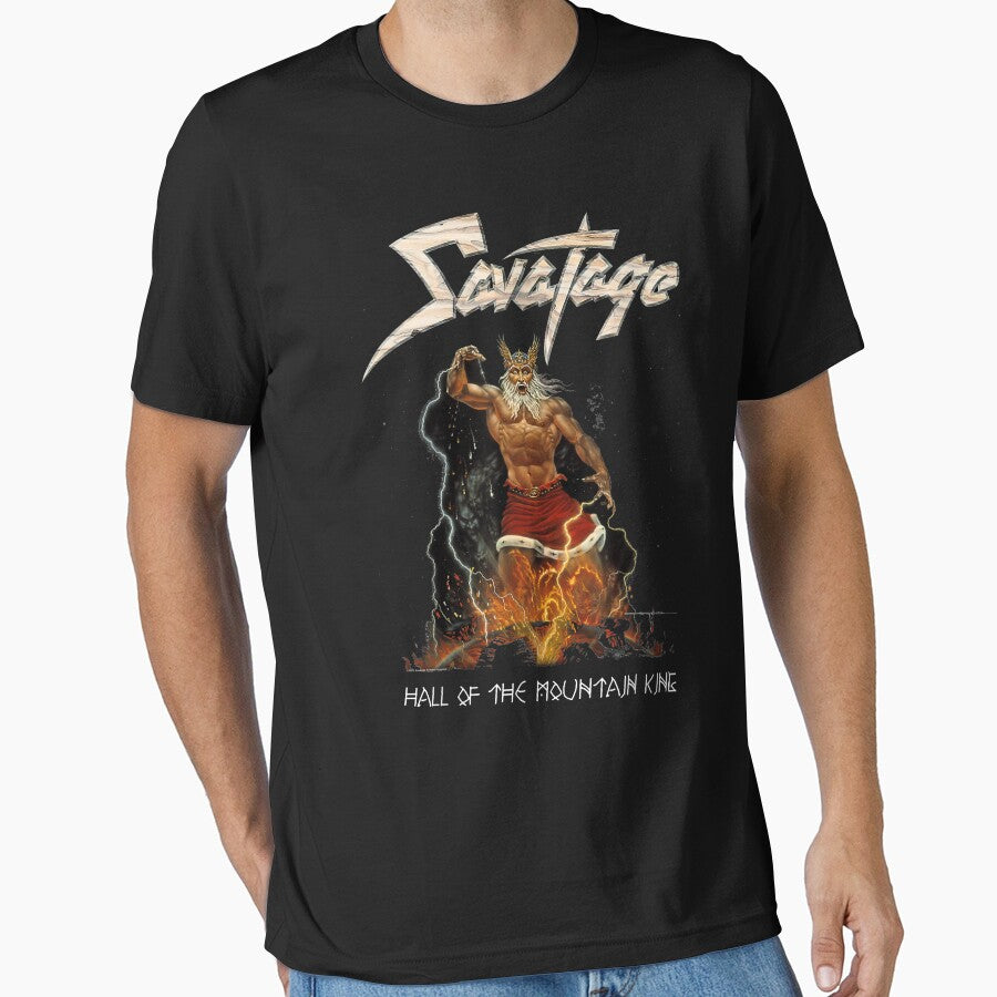 Savatage Hall Of The Mountain King by NikolayVolkov6 - Adult & Kids T-Shirts, Sweatshirts & Hoodies apparel design preview 1