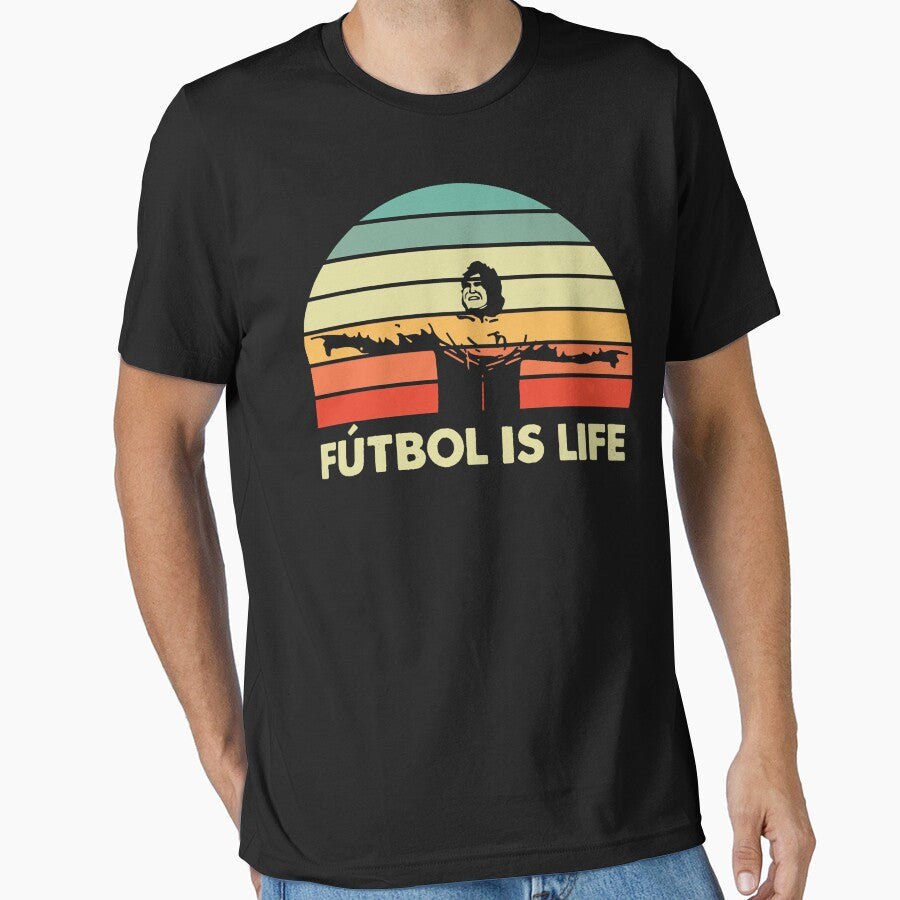 Futbol Is Life Dani Rojas by ZacheryMurray - Adult & Kids T-Shirts, Sweatshirts & Hoodies apparel design preview 1