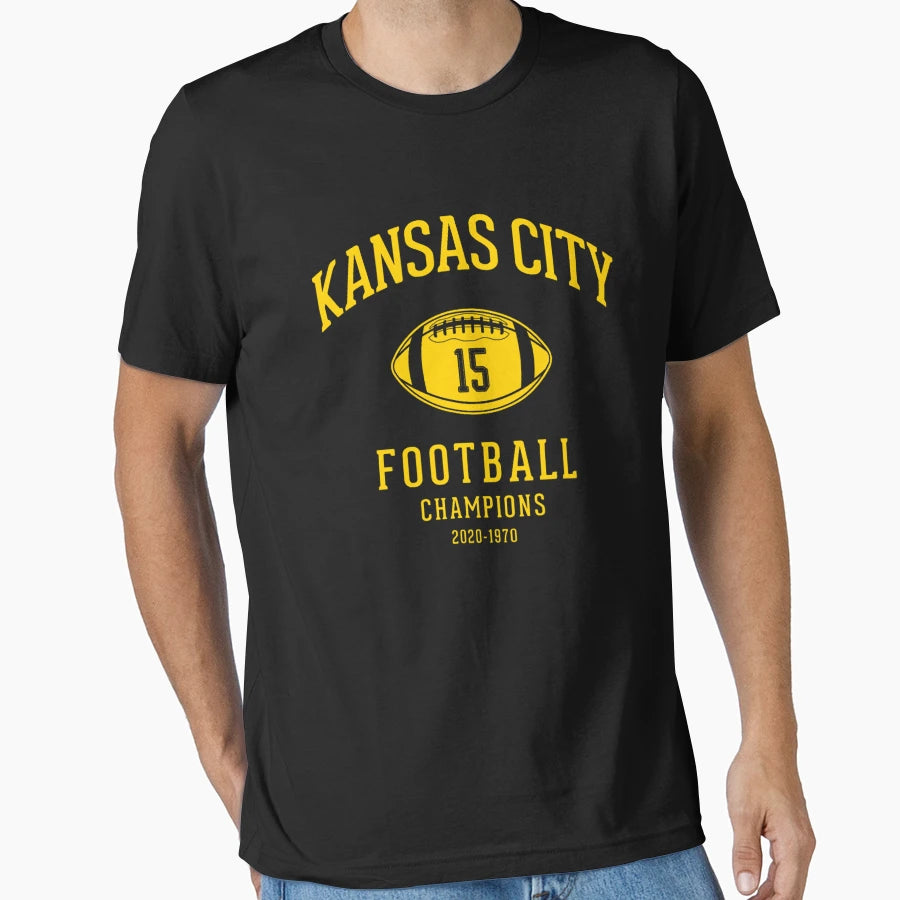 Kansas City Chiefs 2020 Campions T-Shirt - Custom Art Print Unisex - T-Shirt, Sweatshirt, Hoodie