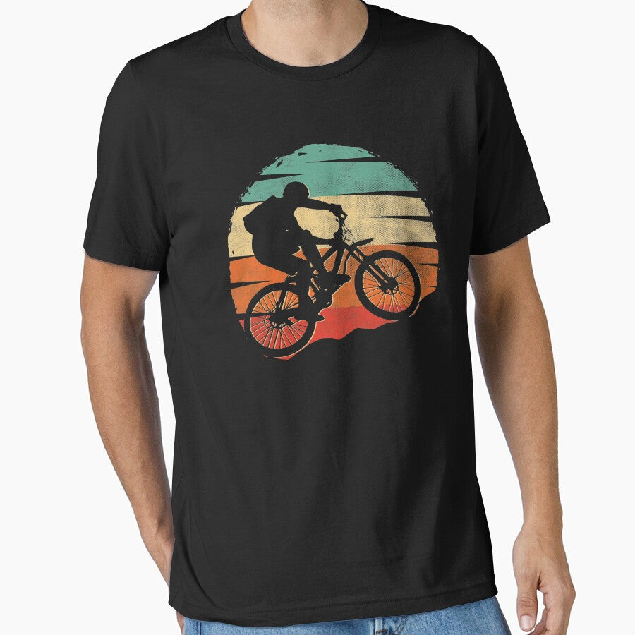 Mountain Bike Vintage MTB by Daily Grind 19 - Adult & Kids T-Shirts, Sweatshirts & Hoodies apparel design preview 1